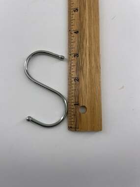 S Shaped Hanging Hooks Stainless Steel Hooks Kitchen Bathroom Bedroom Cap Hanger